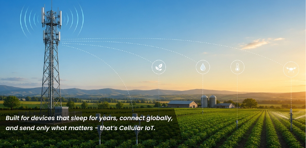 Cellular IoT: Built for Long Battery Life